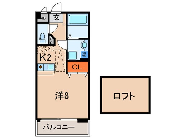 カレッタ　マヤの物件間取画像